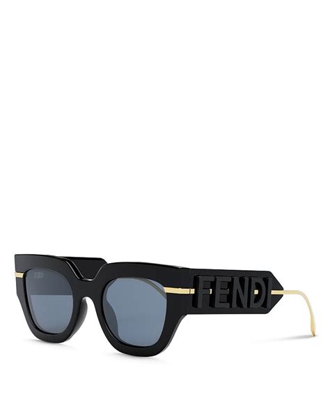 Fendi Fendigraphy Square Sunglasses, 51mm